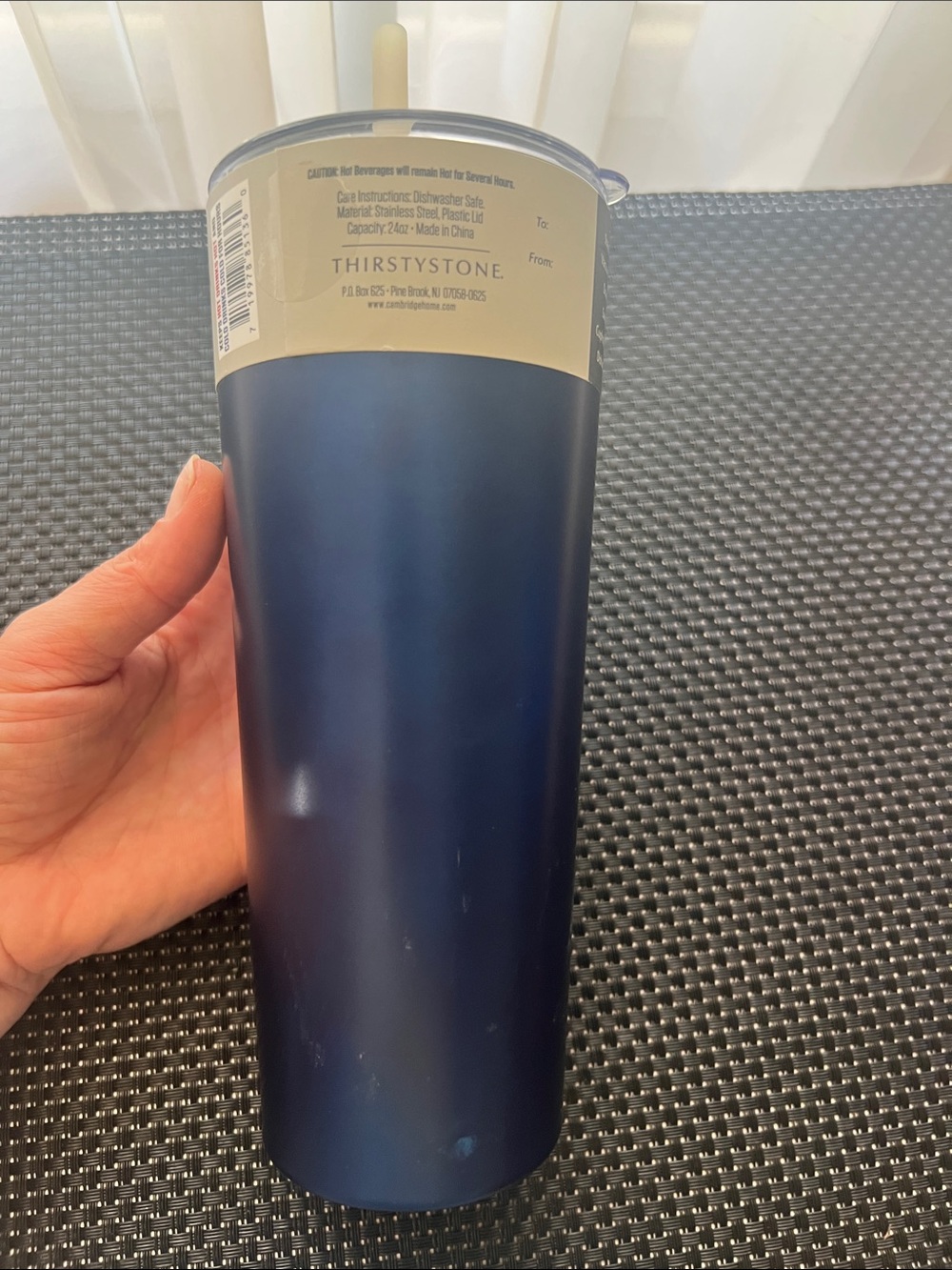 Thirstystone Deep Navy Stainless Tumbler
